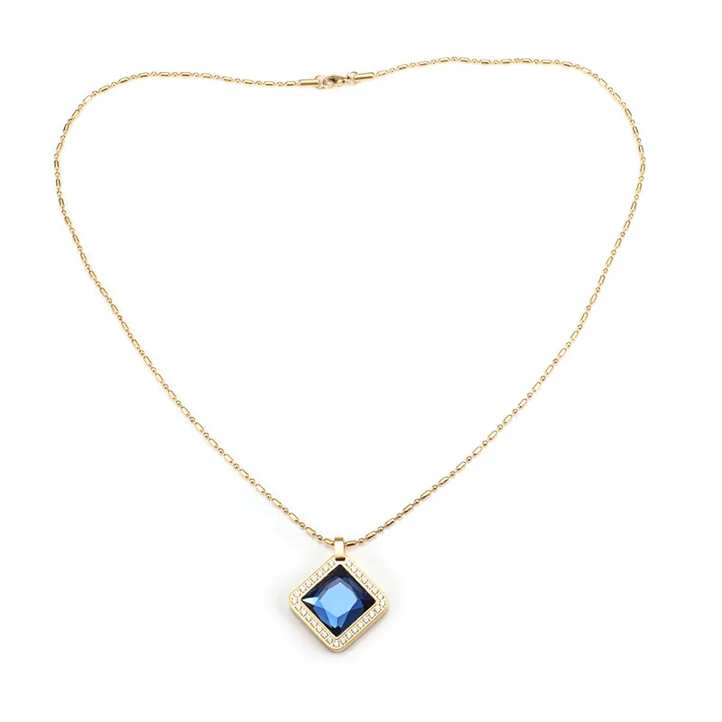 Wollet Energy Negative Ion 316 Stainless Steel Necklace Pendant For Women