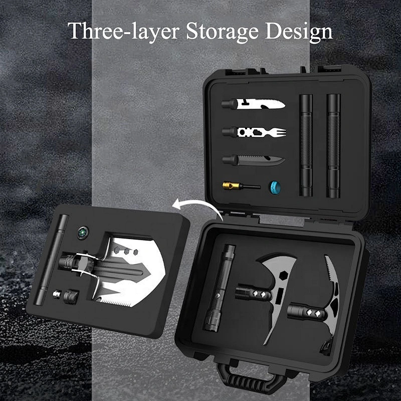 Wollet Survival Kit Fishing Hunting Birthday Gifts Ideas Cool Gadget Stuffer Survival Gear Emergency Camping Gear