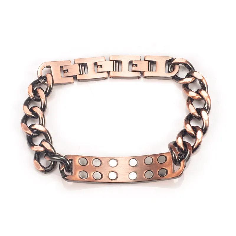 Wollet Health Copper Metal Bracelets Jewellery Copper Magnetic Bracelet