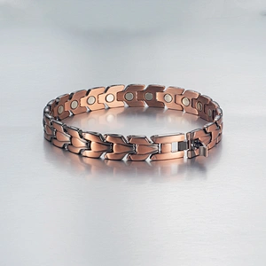 Wollet Hot Selling Bio Health Magnetic Therapy Pure Copper Bracelet