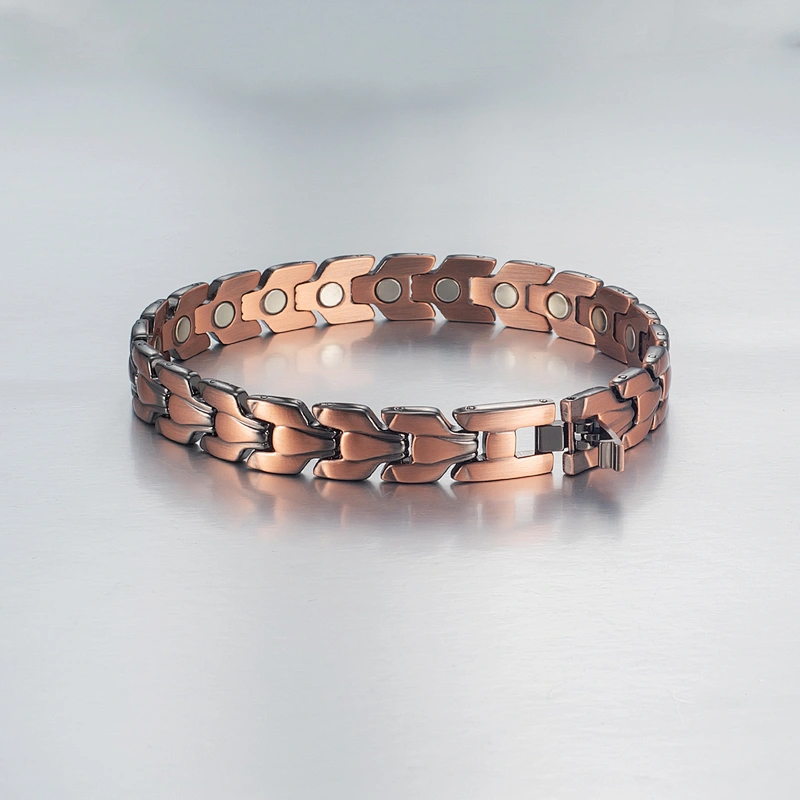 Wollet Hot Selling Bio Health Magnetic Therapy Pure Copper Bracelet