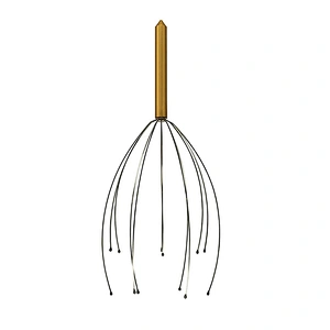 Unique Pets' Magnetic Beads Scalp Massagers Scratcher for Deep Relaxation Hair Stimulation and Stress Relief