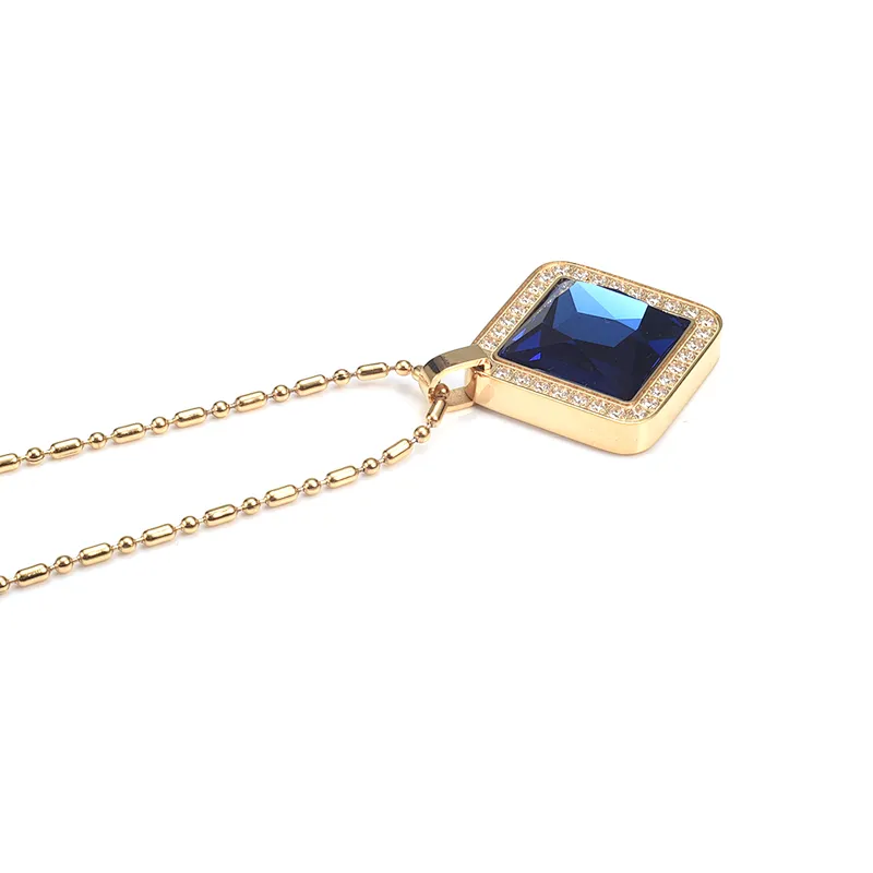 Wollet Energy Negative Ion 316 Stainless Steel Necklace Pendant For Women