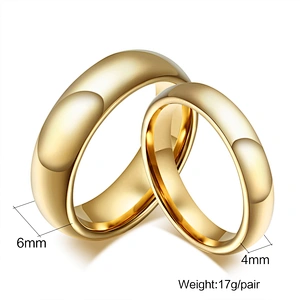 Wollet new style Korean fashion tungsten couple ring