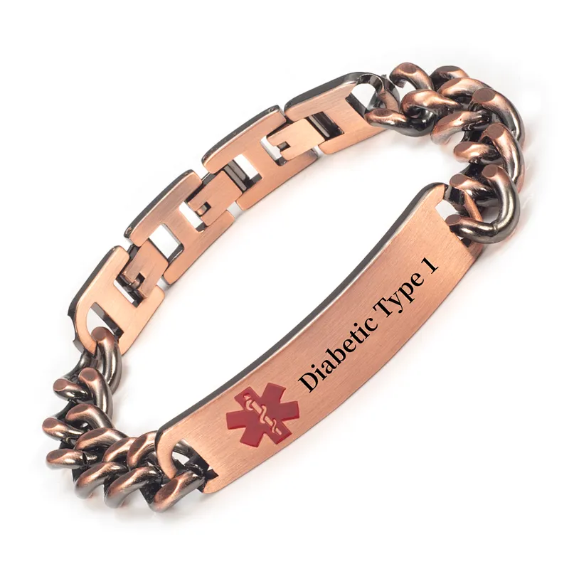Wollet  2000 Gauss Health Medical Energy Copper Magnetic Bracelet
