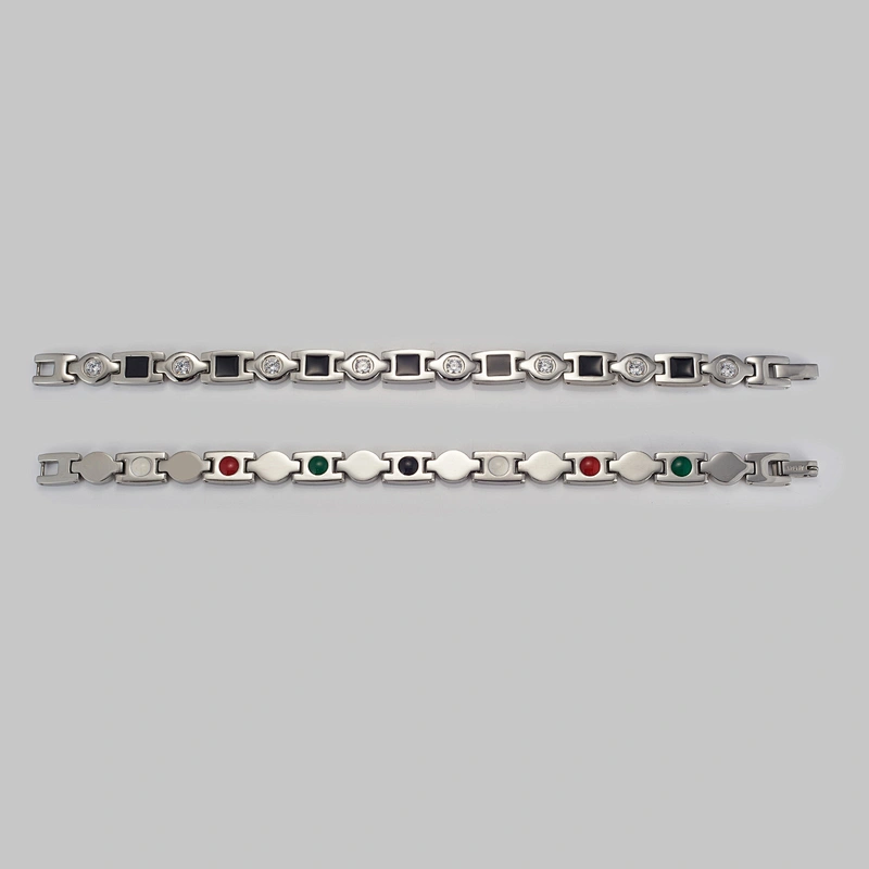 Wollet CZ Charm Elegant Jewelry Customize Design Wellness Enamel Bracelets for Women