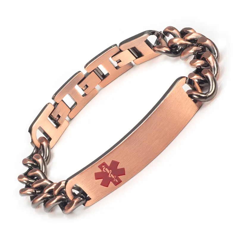 Wollet Health Copper Metal Bracelets Jewellery Copper Magnetic Bracelet