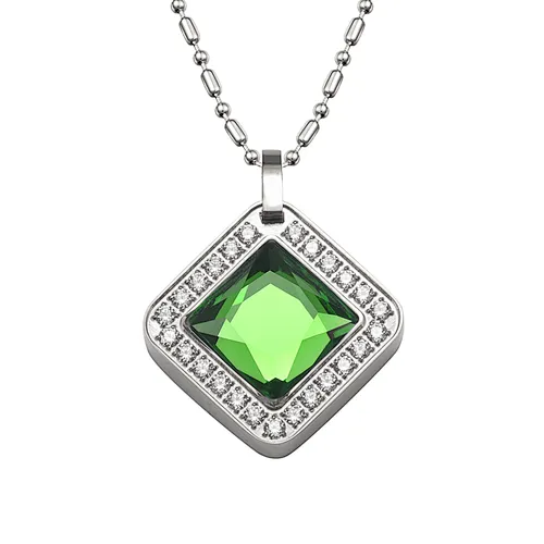 Wollet Energy Negative Ion 316 Stainless Steel Necklace Pendant For Women