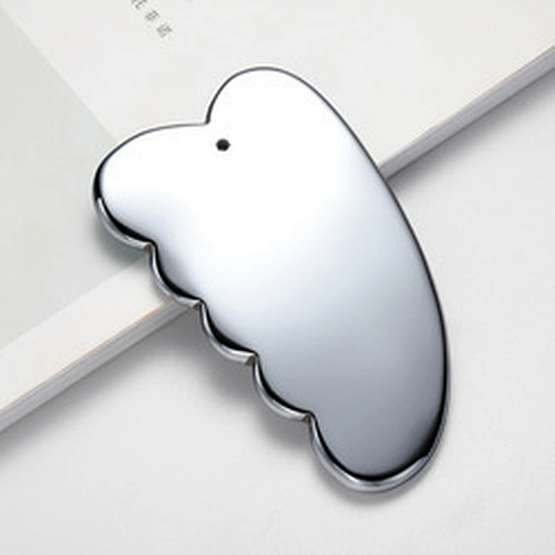 Wollet Natural Terahertz Energy Stone Meridians Massage Face Thin Butterfly Finger Gua Sha Store
