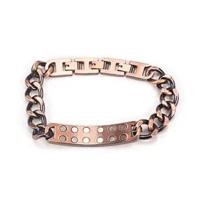 Wollet Health Copper Metal Bracelets Jewellery Copper Magnetic Bracelet