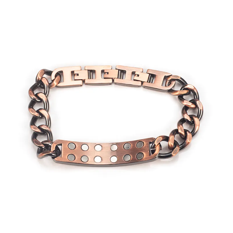 Wollet Health Copper Metal Bracelets Jewellery Copper Magnetic Bracelet