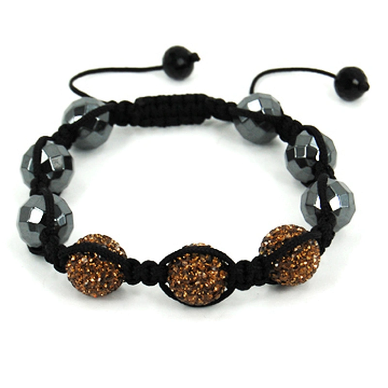 cute design girl lovely Shambala agate diy bracelet
