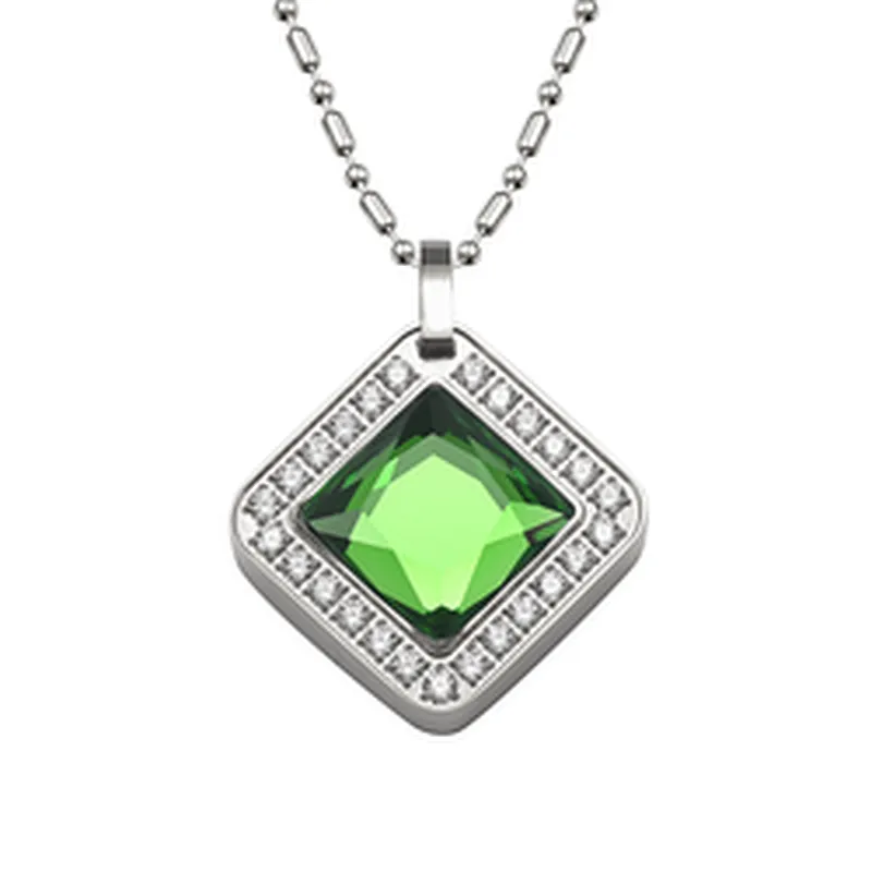 Wollet Energy Negative Ion 316 Stainless Steel Necklace Pendant For Women