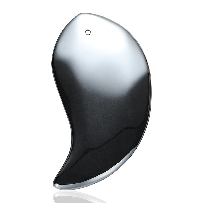 Wollet Natural Terahertz Energy Stone Meridians Massage Face Thin Butterfly Finger Gua Sha Store