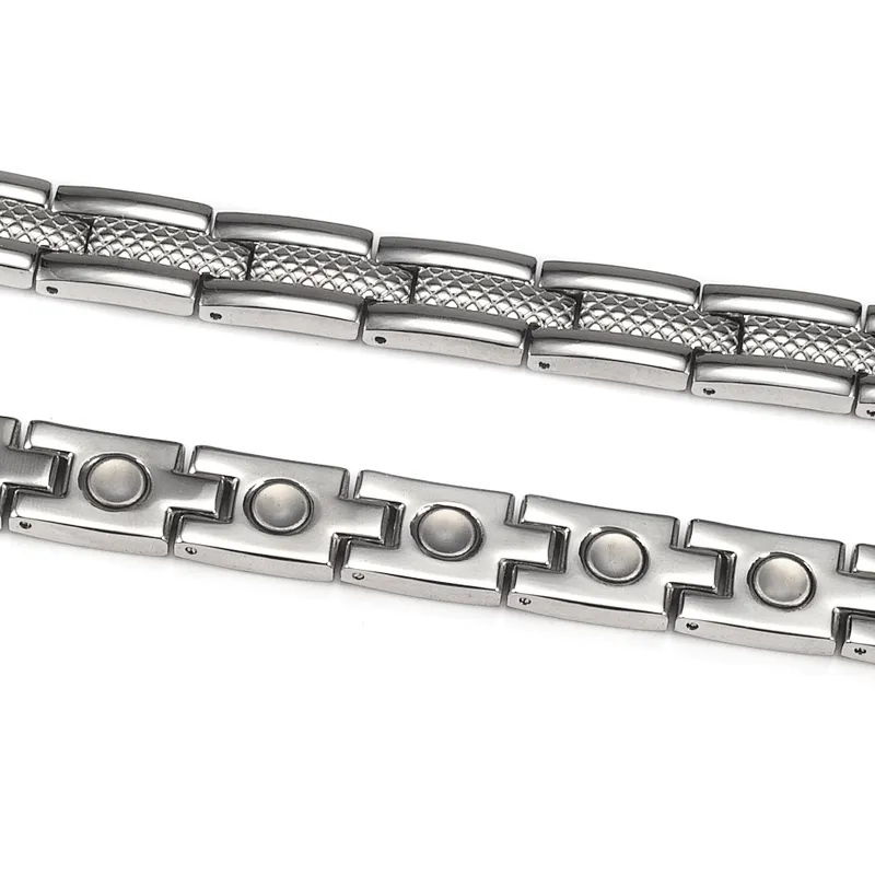 Wollet New Magnetic Anklet Bracelets for women stainless steel and titanium