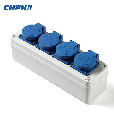 Waterproof outdoor pc electric portable wall switch socket distribution box