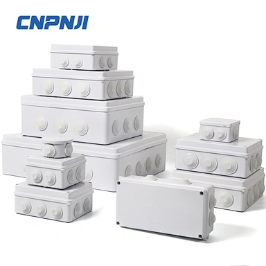 New plastic waterproof junction box