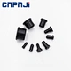 Rubber grommet hole sealing plug 5.5mm cone shape epdm/bromobutylityl rubber stopper for cable gland