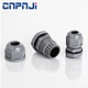 Black nylon polyamide waterproof cord grip plastic cable entry hose gland G(PF)1/2'' thread cable gland