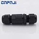 Weatherproof EPDM  Rubber Sealing Insert Nylon PA66 Cable Gland Connectors for LED Lighting Wiring