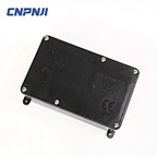 Waterproof Outdoor 2 Way M16x1.5 Cable Gland terminal connexion Electrical black abs Junction Box enclosure