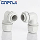 Professional factory waterproof nylon fixed plastic M16 flat insulate nylon elbow cable glands used for machine