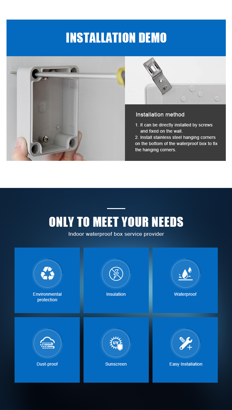 ABS Outdoor,Electrical Project,junction box cover