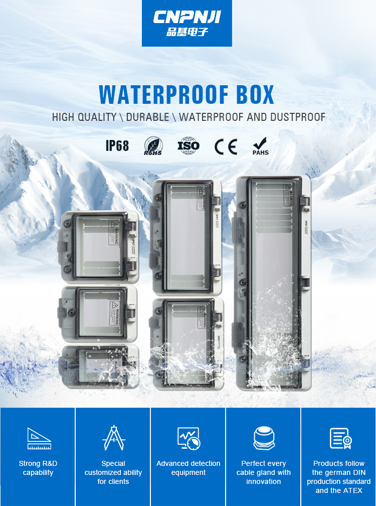 Electrical PC Lighting,cable gland connector enclosure,panel box