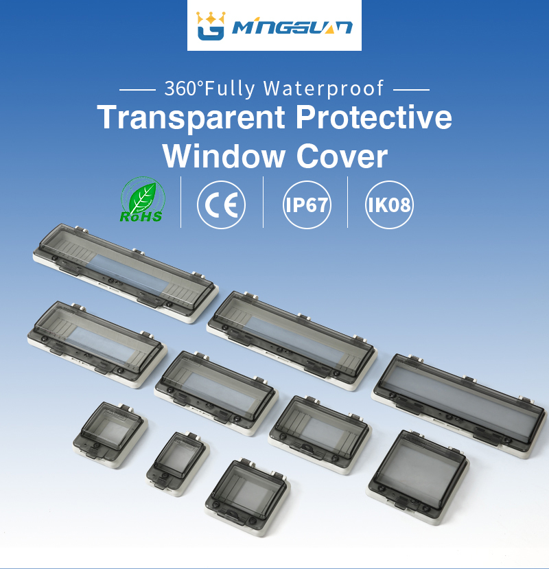 ABS Outdoor ABS Plastic transparent cover panel box electric control box