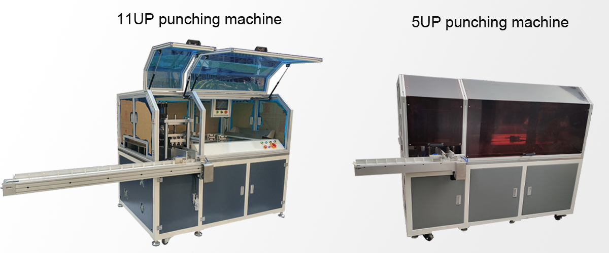 Playing card punching machine
