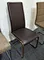 dark brown leather chair