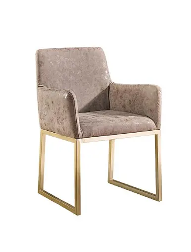 chromed chair
