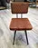 dark brown leather chair
