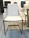 metal legs frame chair
