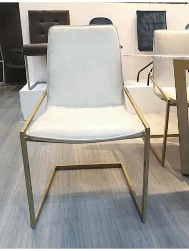 metal legs frame chair