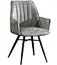 faux leather chair cushions