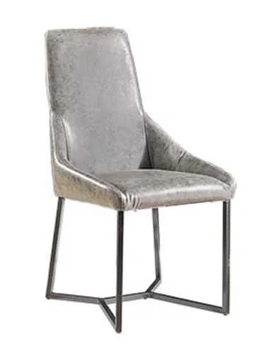 leather sofa with metal legs