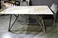dining table with glass