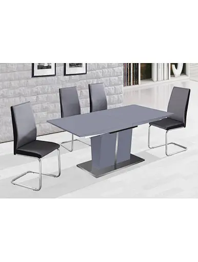 high gloss dining table