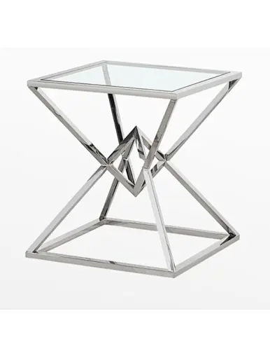 glass coffee table with mdf table legs