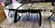 glass extendable dining table