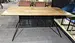 industrial metal dining table legs
