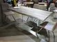 dining table with glass
