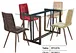 tempered clear glass table