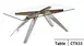 stainless steel coffee table legs