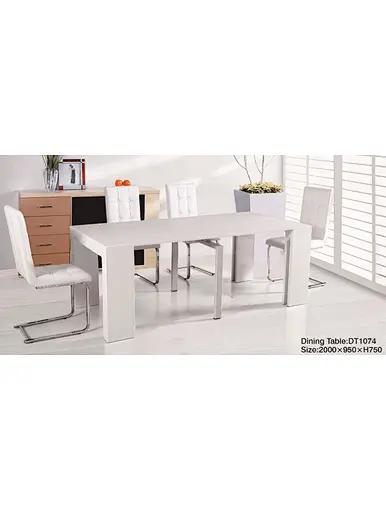 round extendable dining table