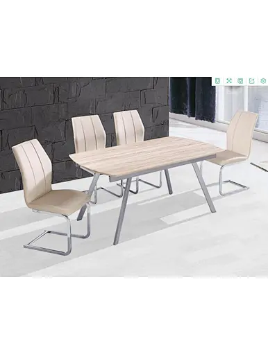 metal dining table legs