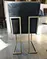 chromed chair