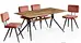 industrial metal dining table legs