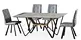 black marble dining table
